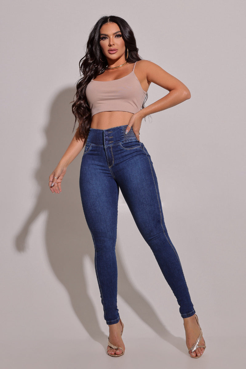 Calça Jeans Modeladora Cintura Perfeita  - CH718